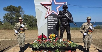В Тамани открыли памятник участникам специальной военной операции